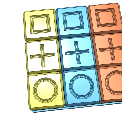 Khối Lập Phương Đồ Chơi Cho Bé - Dễ In 3D