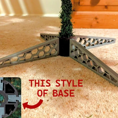 Chân đế thay thế cho Cây thông Giáng sinh