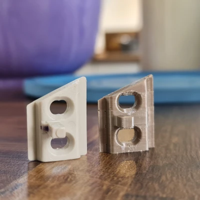 Bộ giảm chấn cửa tủ quần áo âm tường - Phụ tùng chuyên dụng