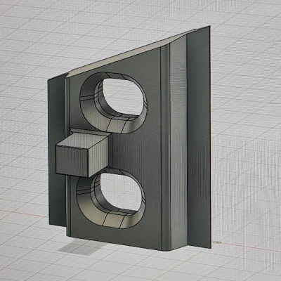 Bộ giảm chấn cửa tủ quần áo âm tường - Phụ tùng chuyên dụng