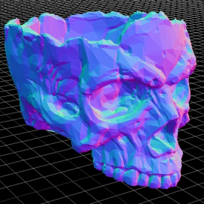 Tô Đầu Lâu Low Poly