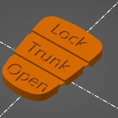 Vỏ Nút Thay Thế Cho Chìa Khóa Xe KIA/Hyundai