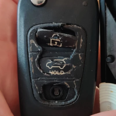 Nút thay thế cho remote chìa khóa xe KIA (433-eu-tp)
