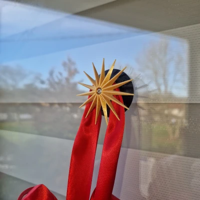 Móc Treo Vòng Hoa Giáng Sinh Hình Sao: Đẹp Mắt và Dễ Lắp Đặt!