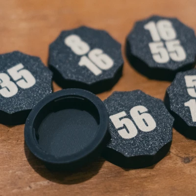 Nắp Ống Kính Fuji Có Số Cho Máy In Đa Màu