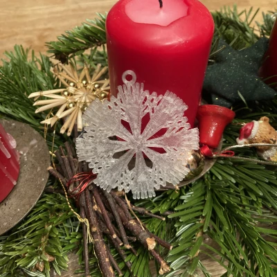 Bông Tuyết "Schneeflocke" (In 3D)