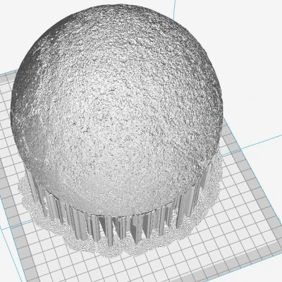 Chao đèn Mặt Trăng Ikea Rodd