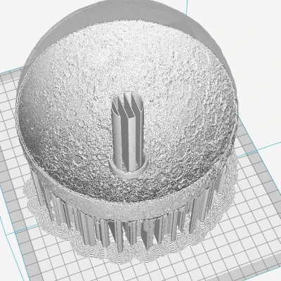 Chao đèn Mặt Trăng Ikea Rodd