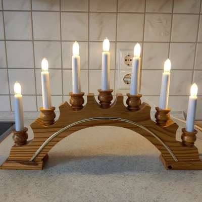 Cây nến thay thế cho đế đèn E10