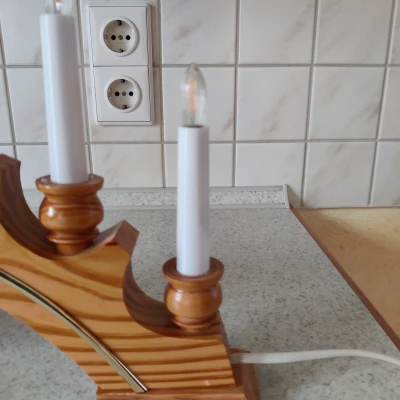 Cây nến thay thế cho đế đèn E10