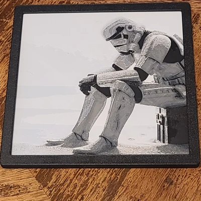 Khung Storm Trooper Buồn Hueforge