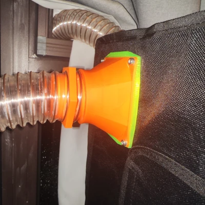 Gioăng/Seal Ống Thông Gió TPU Cho Quạt 92mm Phổ Thông