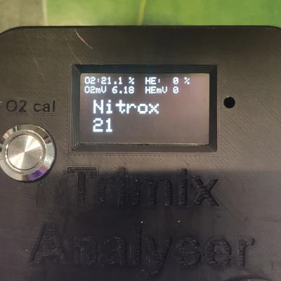 Vỏ và ống cảm biến cho bộ phân tích Trimix