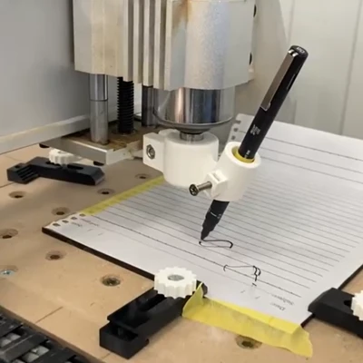 Phụ kiện gắn máy phay CNC làm máy vẽ plotter