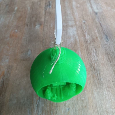 Chân đế Snowglobe Giáng Sinh