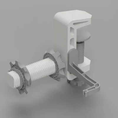 Giá đỡ cuộn dây kẹp cạnh bàn