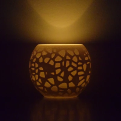 Chân Nến Petrified Shallows (Hoa Văn Voronoi)