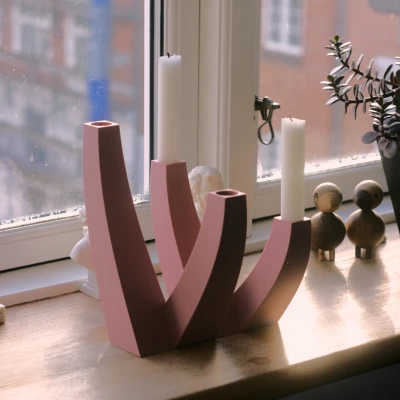 Chân Nến Candle V19 - Trang Trí Nhà Cửa