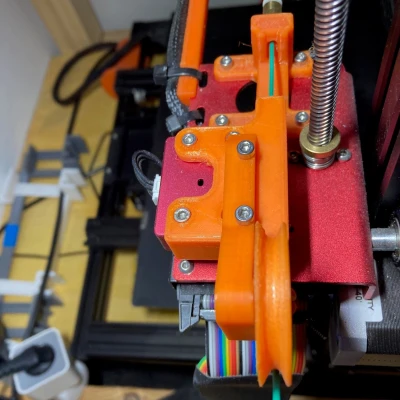 CR-10s Pro & CR-10 Max: Nâng cấp bộ đùn dây trực tiếp, dẫn dây & bảo vệ ngắt dây