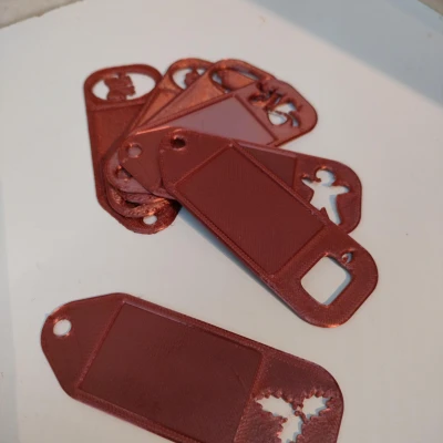 Mẫu Tag Giáng Sinh "To From" - 12 Thiết Kế