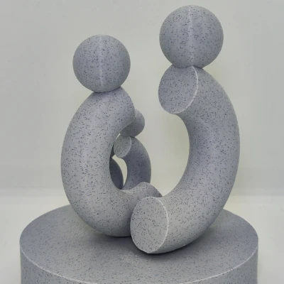 Tượng Gia Đình Nghệ Thuật Hiện Đại