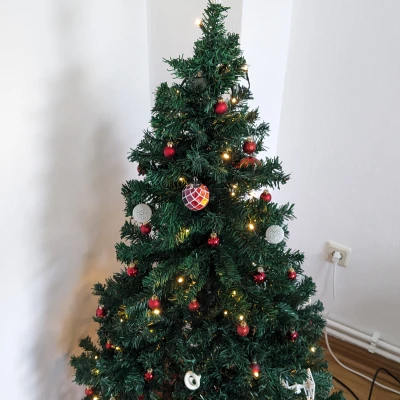 Chân nến cây thông Noel