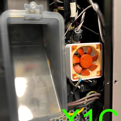 Ống dẫn quạt Bambu X1 X1C P1P