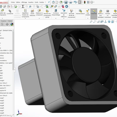 Ống dẫn quạt Bambu X1 X1C P1P