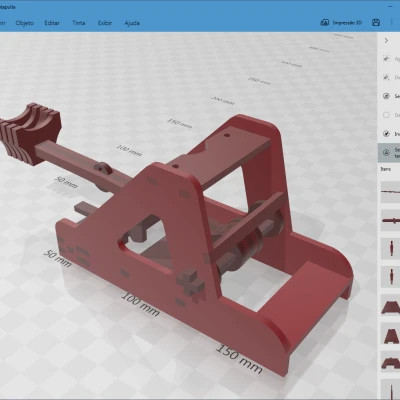 Ná Phóng Mini Vừa In 3D Xong