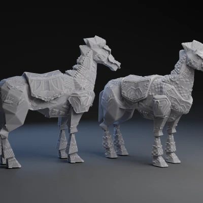 Thử nghiệm Ngựa Trang Trí