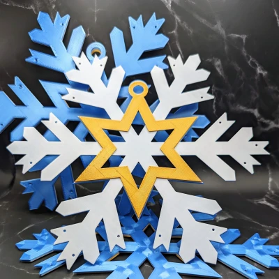 Móc Trang Trí Bông Tuyết Battlesnake 2023