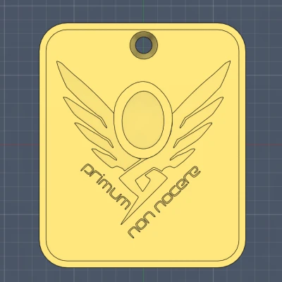 Móc Khóa Mercy Overwatch - Primun non nocere