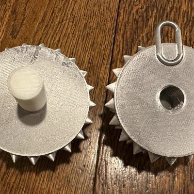 Ngôi Sao Giáng Sinh Trang Trí Trong Nhà/Ngoài Trời (Không Cần Keo)