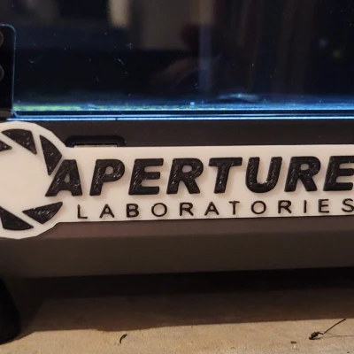 Nắp Che Cổng USB Creality K1 Theo Phong Cách Aperture Laboratories