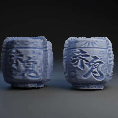 THÔNG BÁO - Thử nghiệm nâng cao bản đồ UV bằng Stable Diffusion