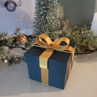 Hộp Quà Giáng Sinh 3D