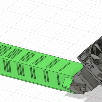 Ống Tản Nhiệt Quạt Tròn 40mm Cho Driver BTT Octopus