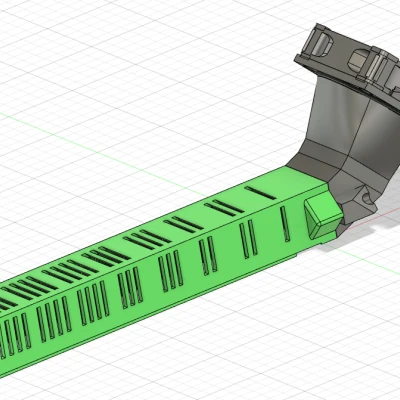 Ống Tản Nhiệt Quạt Tròn 40mm Cho Driver BTT Octopus