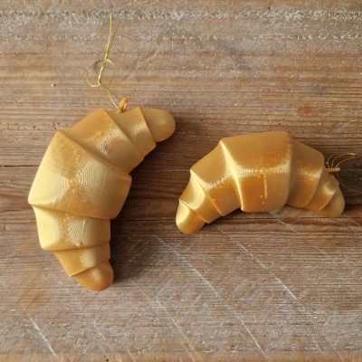 Móc Trang Trí Bánh Sừng Bò Cho Cây Thông Noel