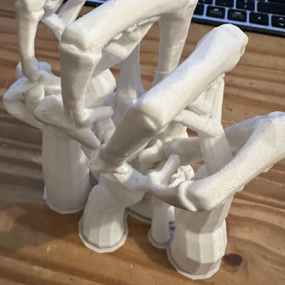 Bộ Tay Bộ Xương - Trang Trí Bàn/Tường