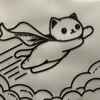 Mèo Con Trên Trời