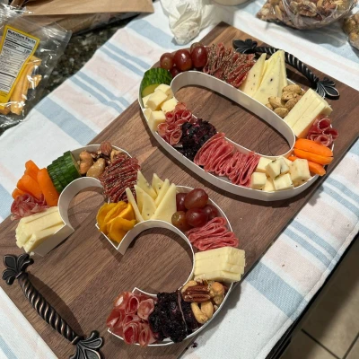 Khay Charcuterie Hình Số Cho Sinh Nhật / Kỷ Niệm