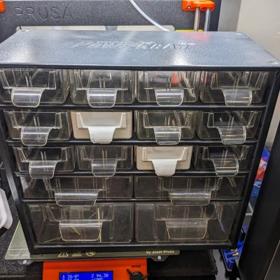 Ngăn Kéo Cho Hộp Đựng Wards PowrKraft - Phiên Bản Gridfinity