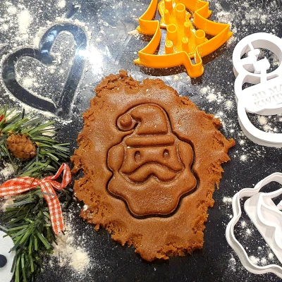 Khuôn cắt bánh quy Ông Già Noel