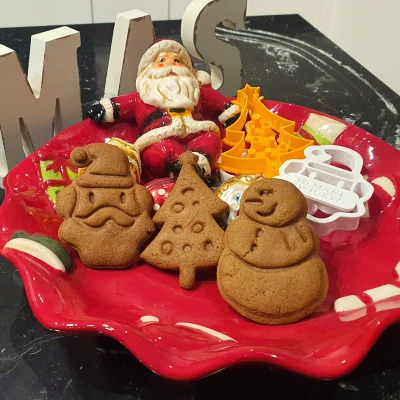 Khuôn cắt bánh quy Ông Già Noel