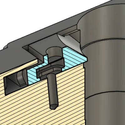 Hộp tiếp đạn Airsoft AK Ngắn Kiểu PMAG