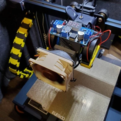 Ống dẫn quạt 40mm tùy chỉnh cho Neptune 3 Pro