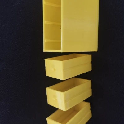 Tủ Quần Áo Nhỏ Ba Ngăn Kéo