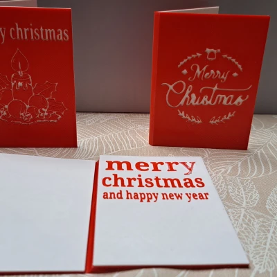 Thiệp Giáng Sinh (in liền)