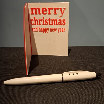 Thiệp Giáng Sinh (in liền)